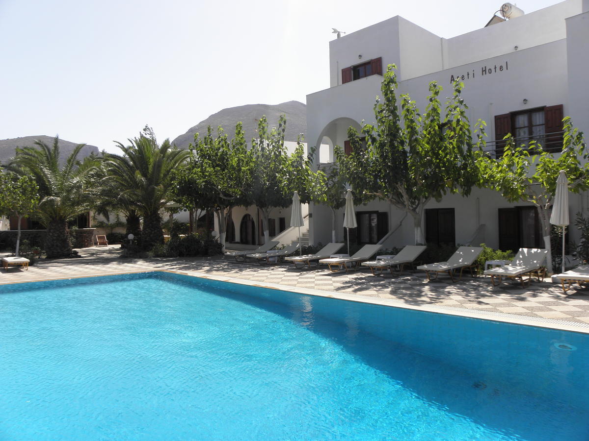Areti Hotel Kamari  Luaran gambar